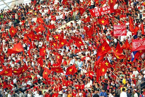 Vietnam football fans